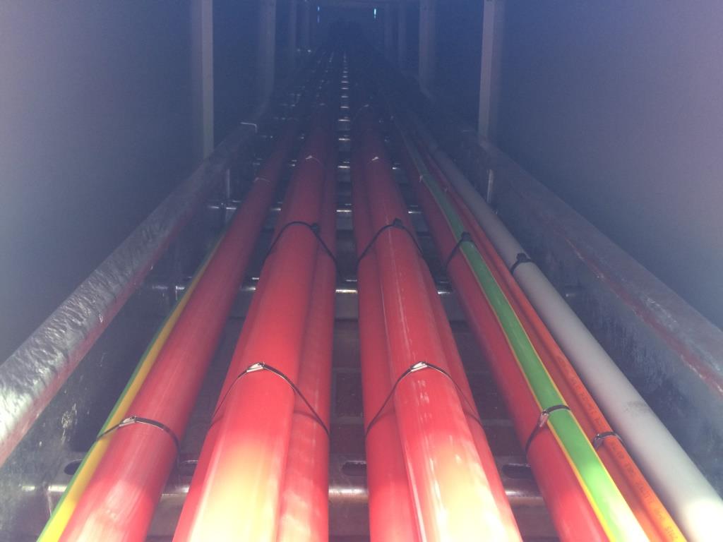 SS cable ties fire rated submain